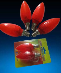 BÓNG ĐÈN LED HOA SEN ỚT 5LED MÀU ĐỎ