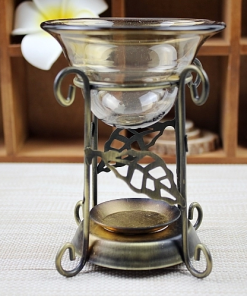 ĐÈN XÔNG TINH DẦU KHUNG SẮT SS9112