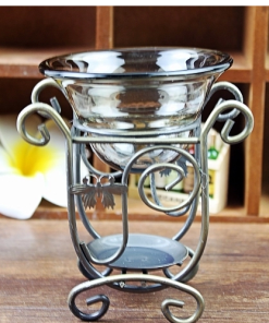 ĐÈN XÔNG HƯƠNG TINH DẦU KHUNG SẮT SS9118