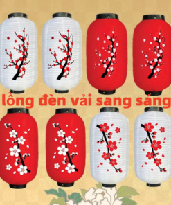 LỒNG ĐÈN VẢI NHUNG TRANG TRÍ TẾT SSLDN-106