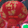 LỒNG ĐÈN VẢI NHUNG TRANG TRÍ TẾT SSLDN-1085
