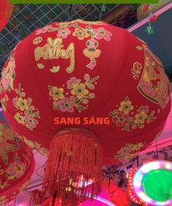 LỒNG ĐÈN VẢI NHUNG TRANG TRÍ TẾT SSLDN-1085