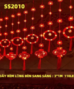 DÂY RÈM LED LỒNG ĐÈN TRANG TRÍ TẾT SS2010