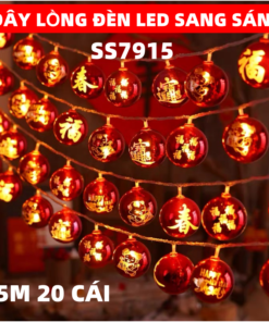 DÂY ĐÈN LED LỒNG ĐÈN CẦU ĐỔ SS7915