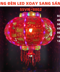 LỒNG ĐÈN LED XOAY SSVN 8802