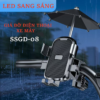 Giá đỡ điện thoại xe máy SSGD-08 giá đỡ có mũ & dù che mưa che nắng, dễ lắp đơn giảm